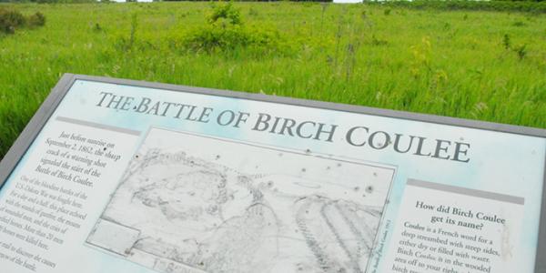 Birch Coulee location image