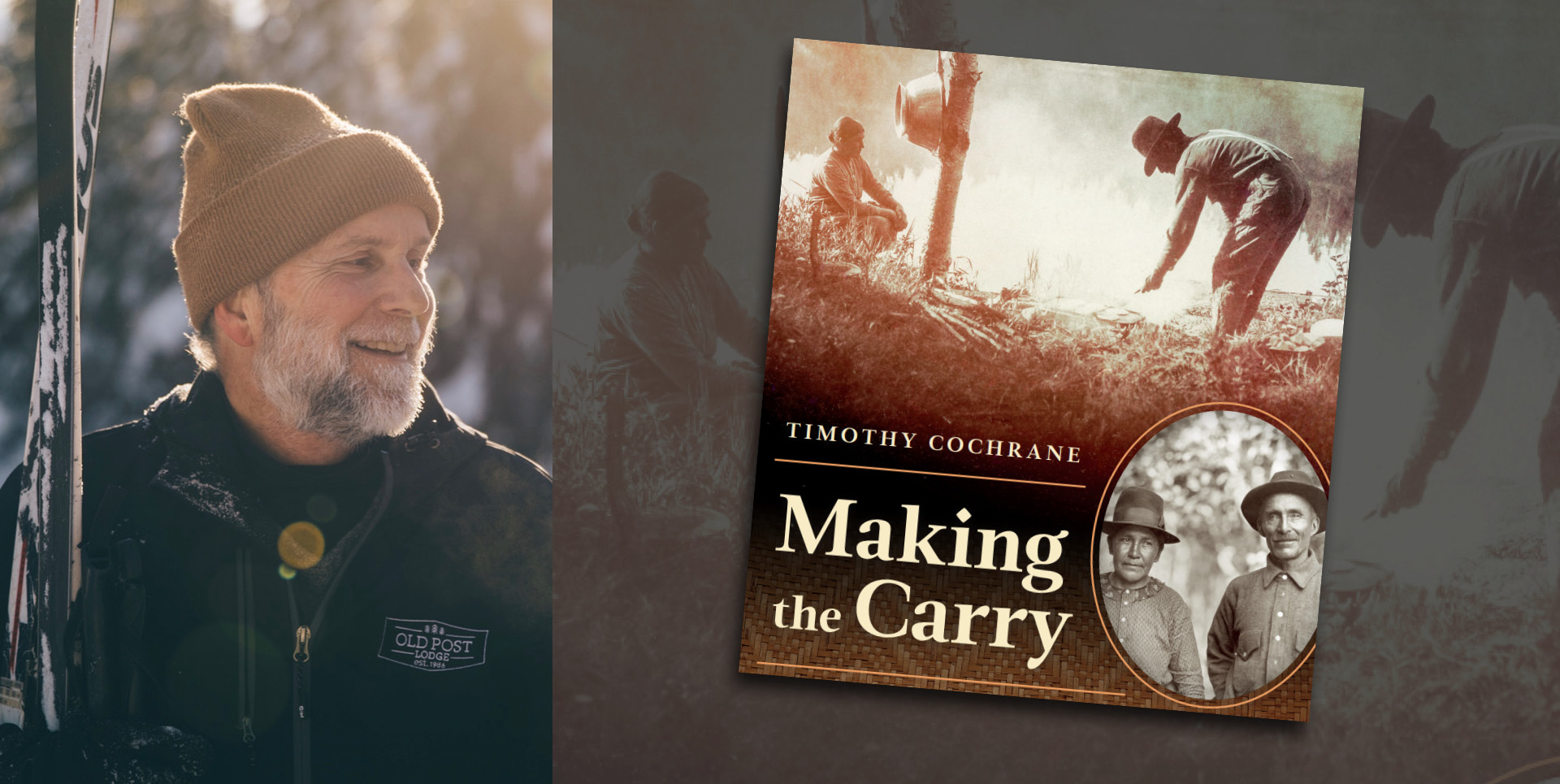 Making the Carry book cover.