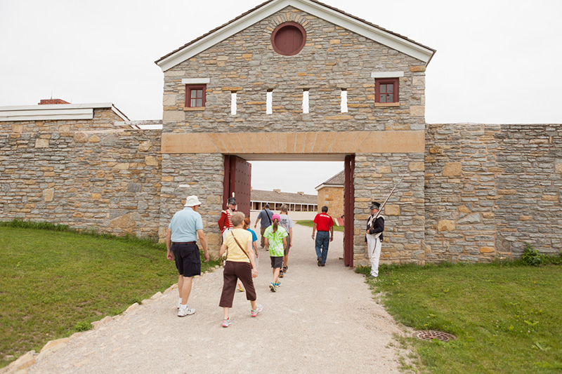Historic Fort Snelling Entrance