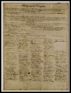 Thirteenth amendment resolution, 1865.
