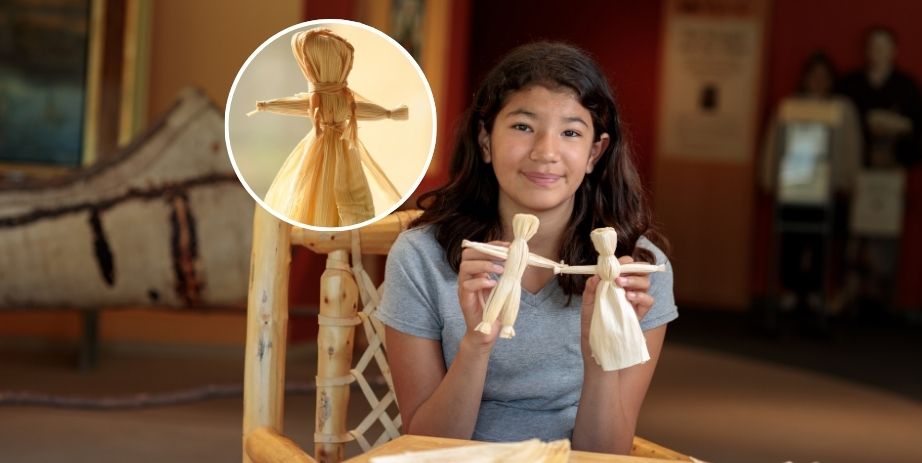 Kid Craft: Cornhusk Doll Mille Lacs Indian Museum