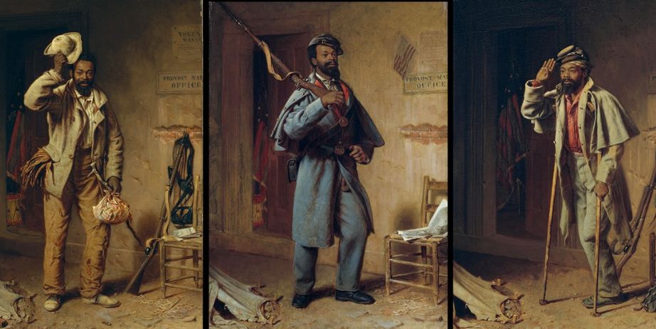 Depictions of Black regulars (soldiers) in the Civil War era