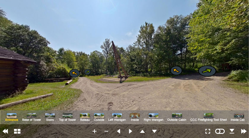Forest History Center summer virtual tour.