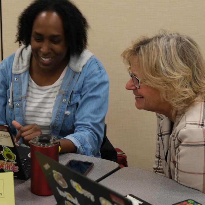 teachers at workshop