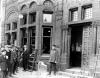 Police Station after damage by lynching mob, Duluth.--Photograph(s) (jpeg)